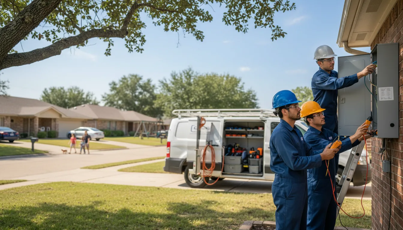 Certified electrician providing emergency electrical services in Medimont, ID